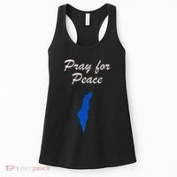 Pray for Peace in the Middle East Pray for Peace in Israel Women's Tank Top thumb 0