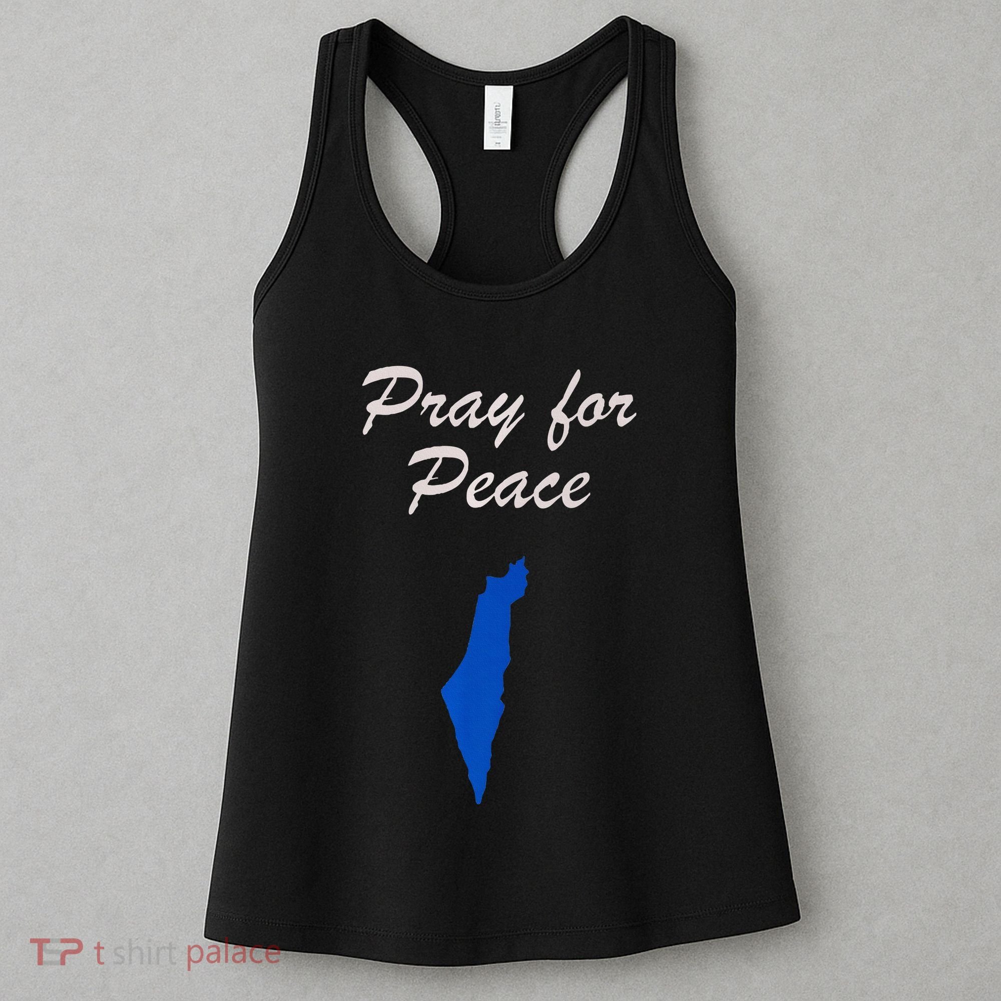 Pray for Peace in the Middle East Pray for Peace in Israel Women's Tank Top