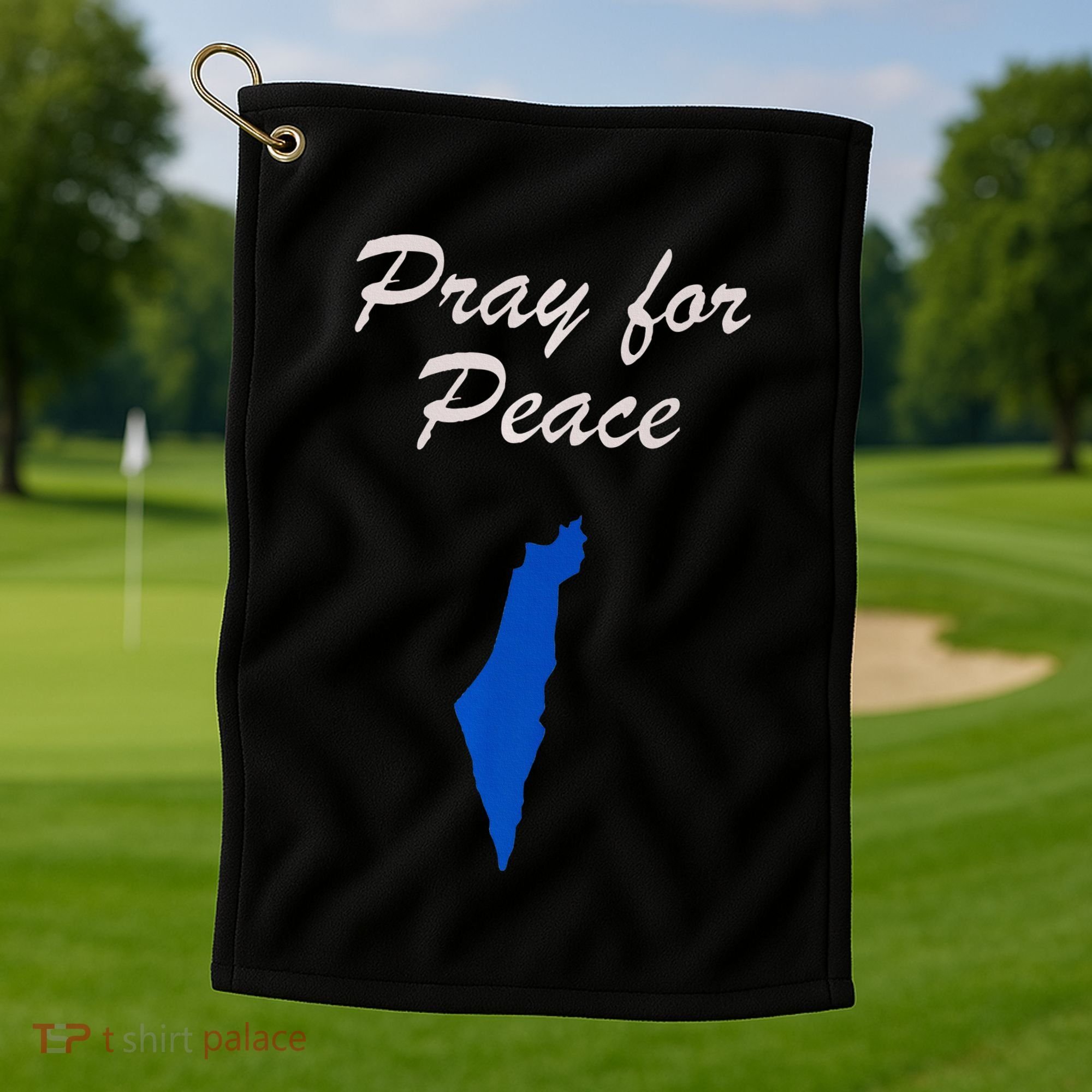 Pray for Peace in the Middle East Pray for Peace in Israel Golf Towel