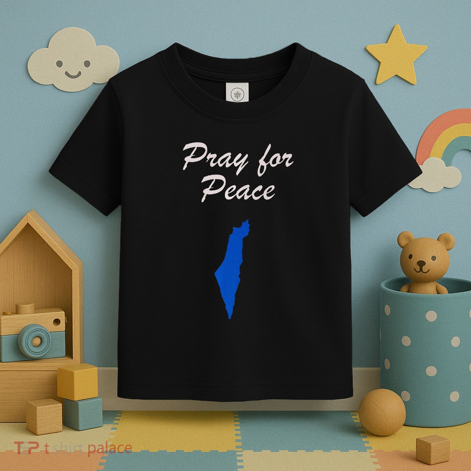 Pray for Peace in the Middle East Pray for Peace in Israel Toddler T-Shirt