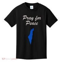 Pray for Peace in the Middle East Pray for Peace in Israel Kids T-Shirt thumb 0