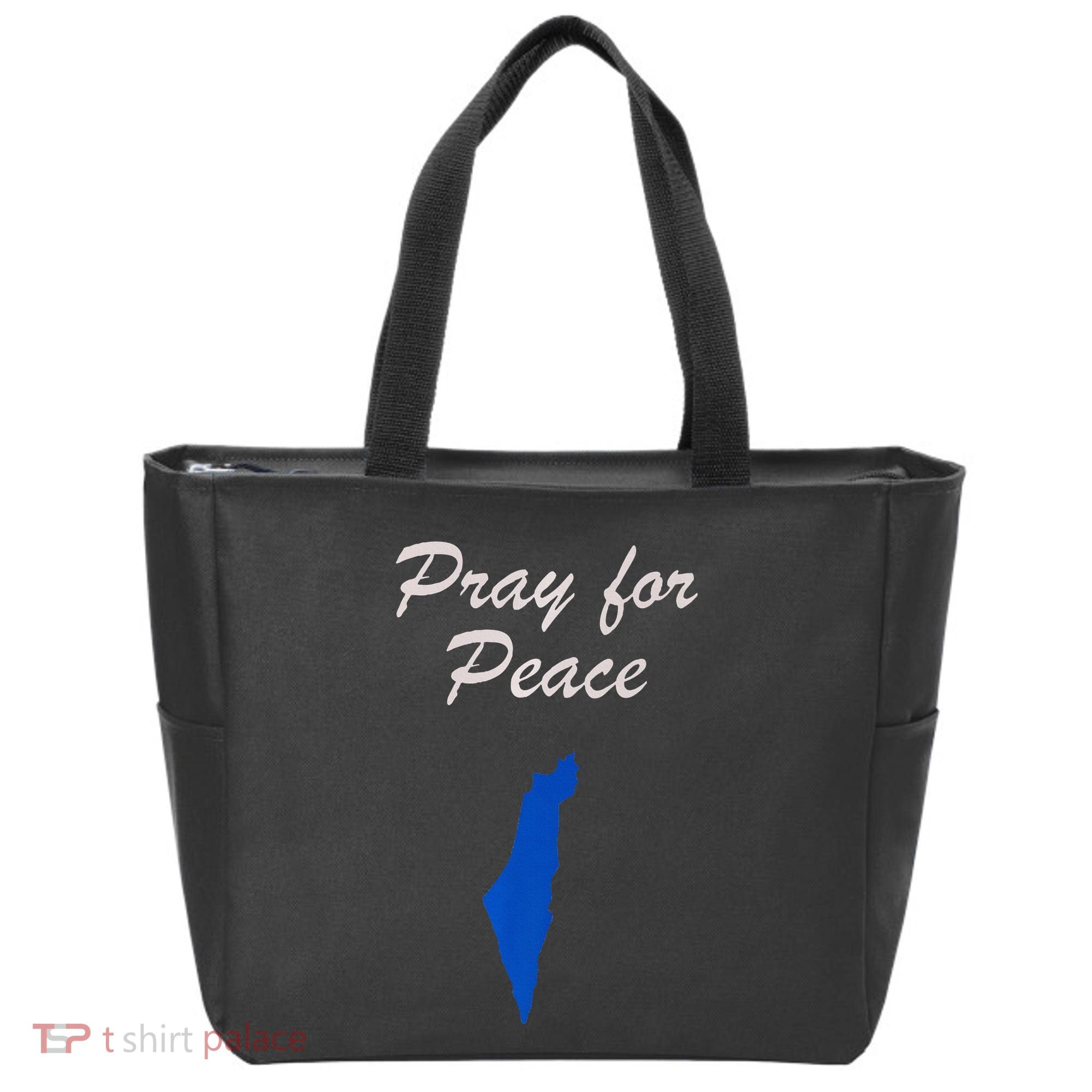Pray for Peace in the Middle East Pray for Peace in Israel Tote Bag