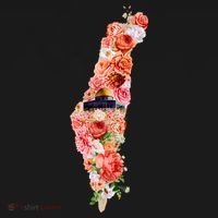 Palestine Free Palestine Gaza Floral Palestine Flag Arabic Gift Ornament thumb 1