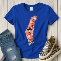Palestine Free Palestine Gaza Floral Palestine Flag Arabic Gift Women's T-Shirt thumb 3