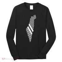 Palestine Free Palestine Free Gaza Palestine Flag Arabic Long Sleeve Shirt thumb 0
