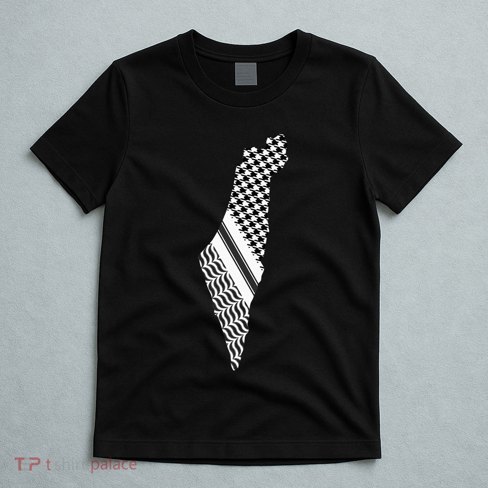 Palestine Free Palestine Free Gaza Palestine Flag Arabic T-Shirt
