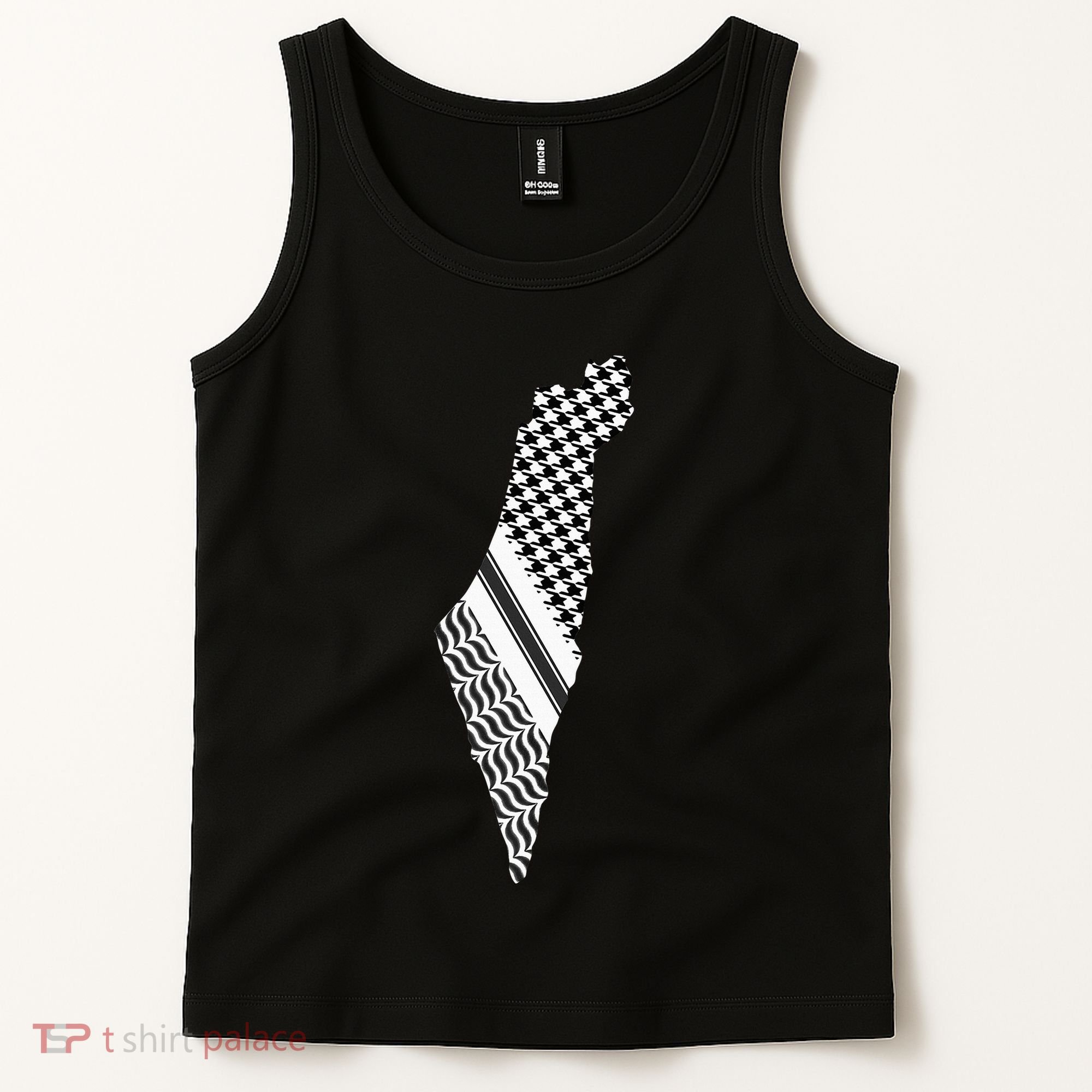 Palestine Free Palestine Free Gaza Palestine Flag Arabic Tank Top