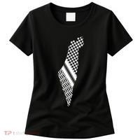 Palestine Free Palestine Free Gaza Palestine Flag Arabic Women's T-Shirt thumb 0