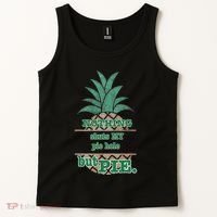 Psych! Funny Quote Nothing Shuts My Pie Hole But Pie. Tank Top thumb 2