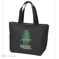 Psych! Funny Quote Nothing Shuts My Pie Hole But Pie. Tote Bag thumb 3