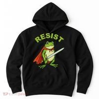 Portland Frog Resist Anti ICE Fascism Protest Hoodie thumb 0