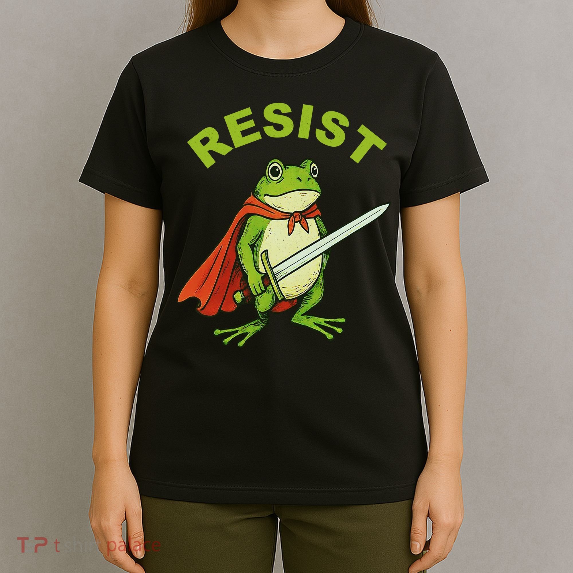 Portland Frog Resist Anti ICE Fascism Protest T-Shirt