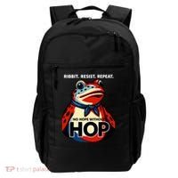 Portland Frog Ribbit Resist Repeat No Hope Without Hop Backpack thumb 0