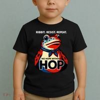 Portland Frog Ribbit Resist Repeat No Hope Without Hop Toddler T-Shirt thumb 2