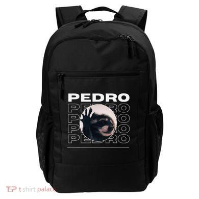 Pedro Funny Raccoon Dancing Meme Backpack