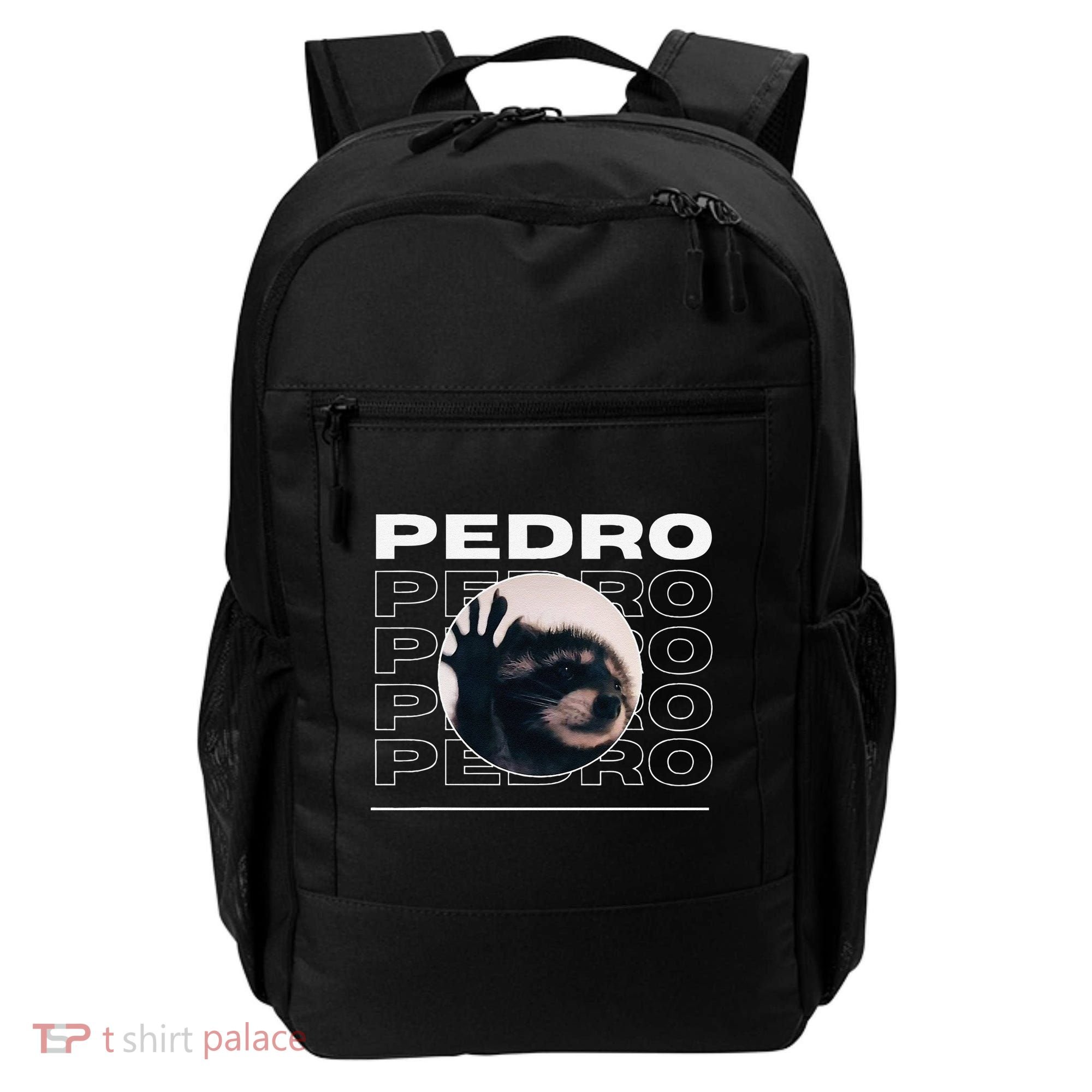Pedro Funny Raccoon Dancing Meme Backpack
