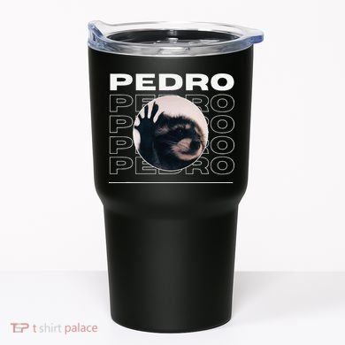 Pedro Funny Raccoon Dancing Meme Tumbler