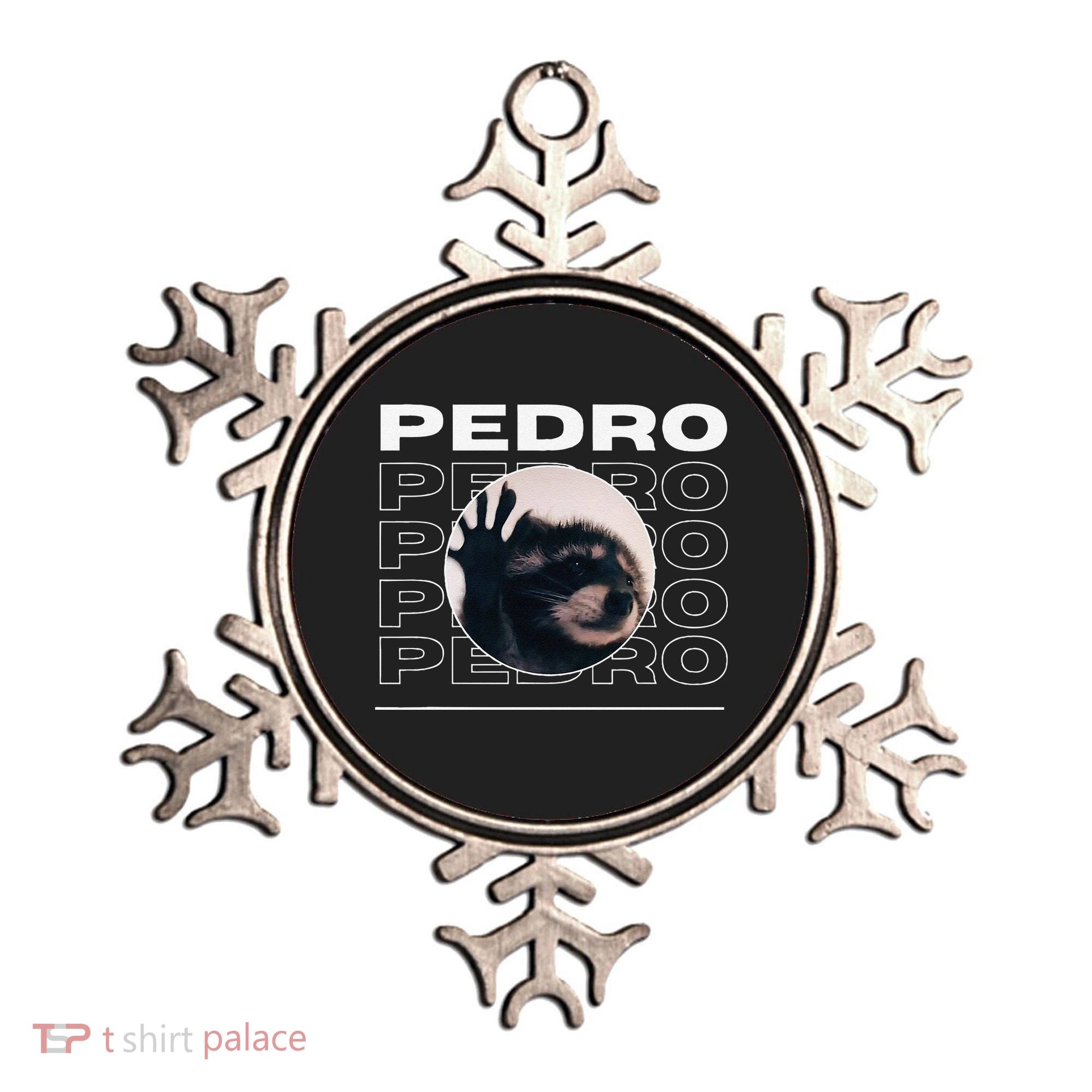 Pedro Funny Raccoon Dancing Meme Ornament
