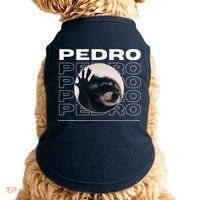 Pedro Funny Raccoon Dancing Meme Doggie Tank thumb 0