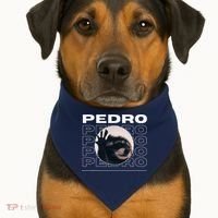 Pedro Funny Raccoon Dancing Meme USA-Made Doggie Bandana thumb 1