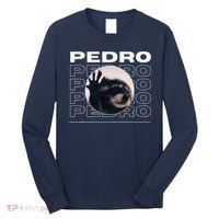 Pedro Funny Raccoon Dancing Meme Long Sleeve Shirt thumb 0