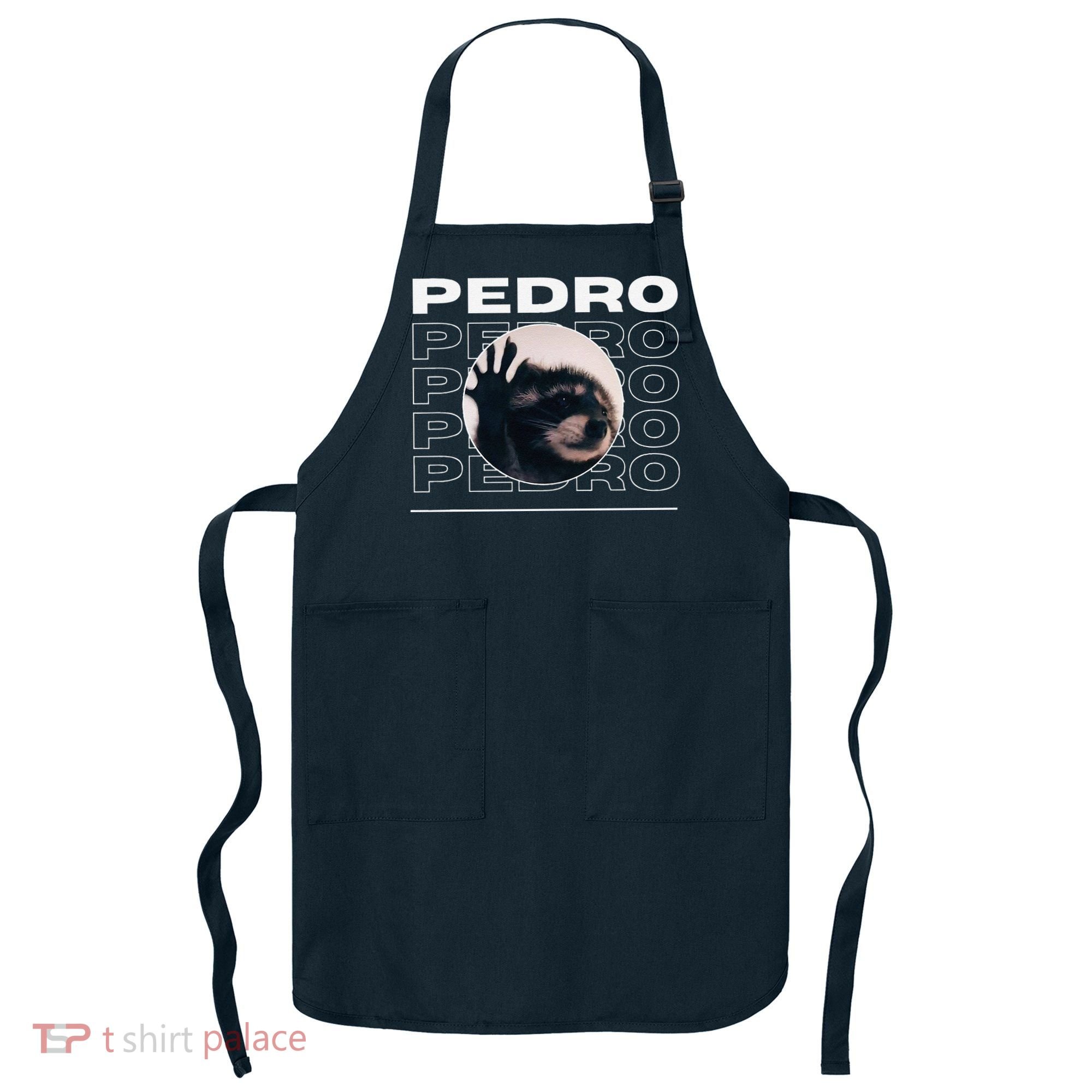 Pedro Funny Raccoon Dancing Meme Apron