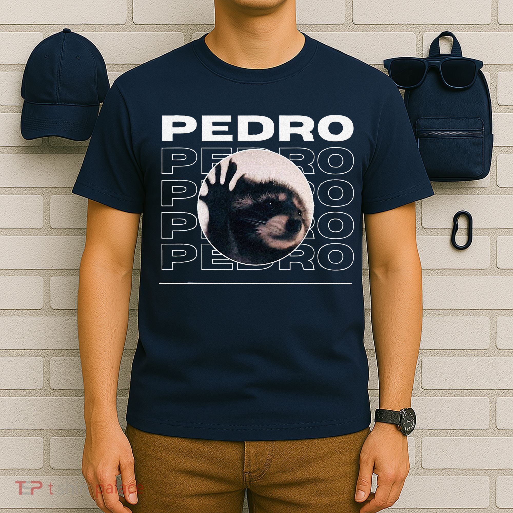 Pedro Funny Raccoon Dancing Meme T-Shirt