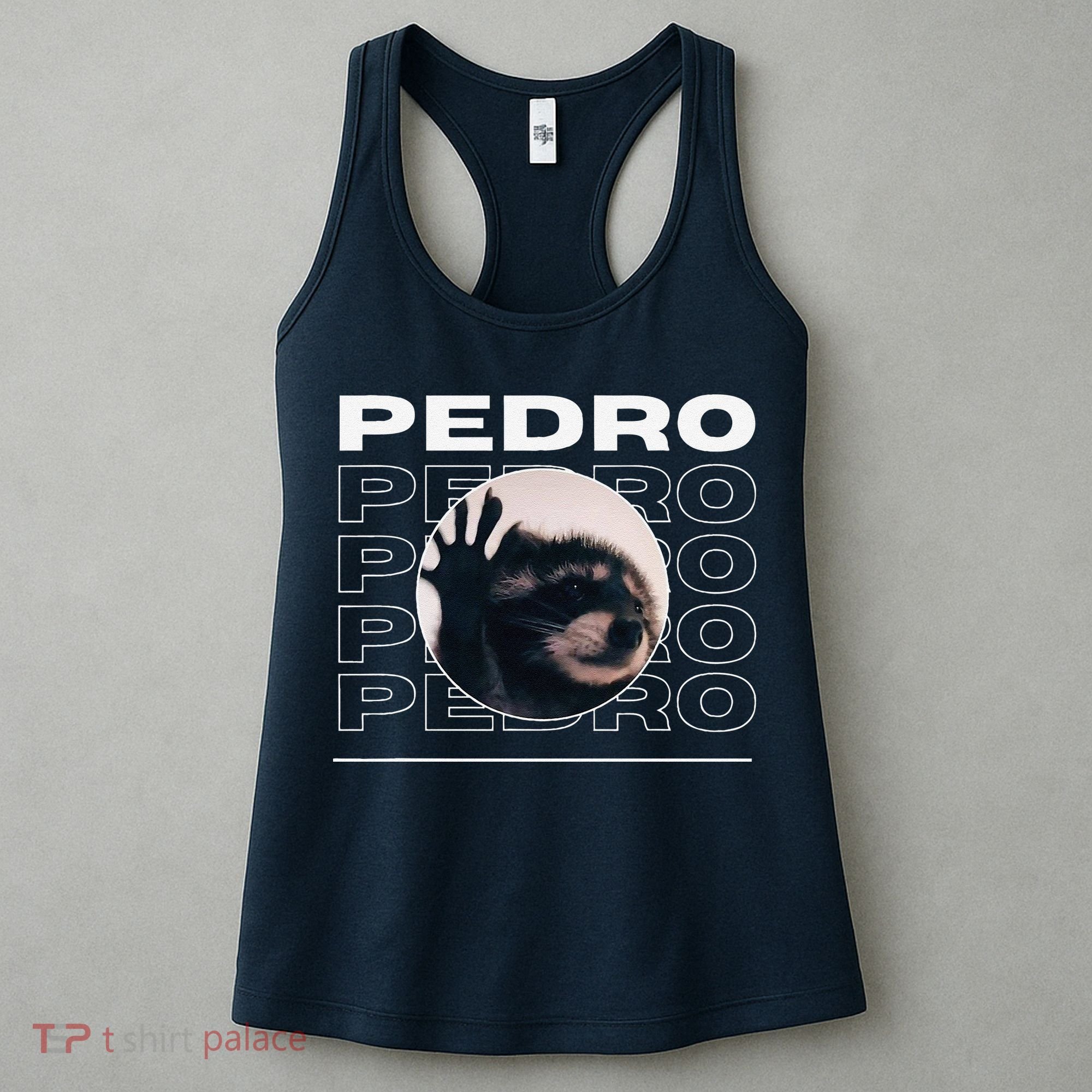 Pedro Funny Raccoon Dancing Meme Women's Tank Top