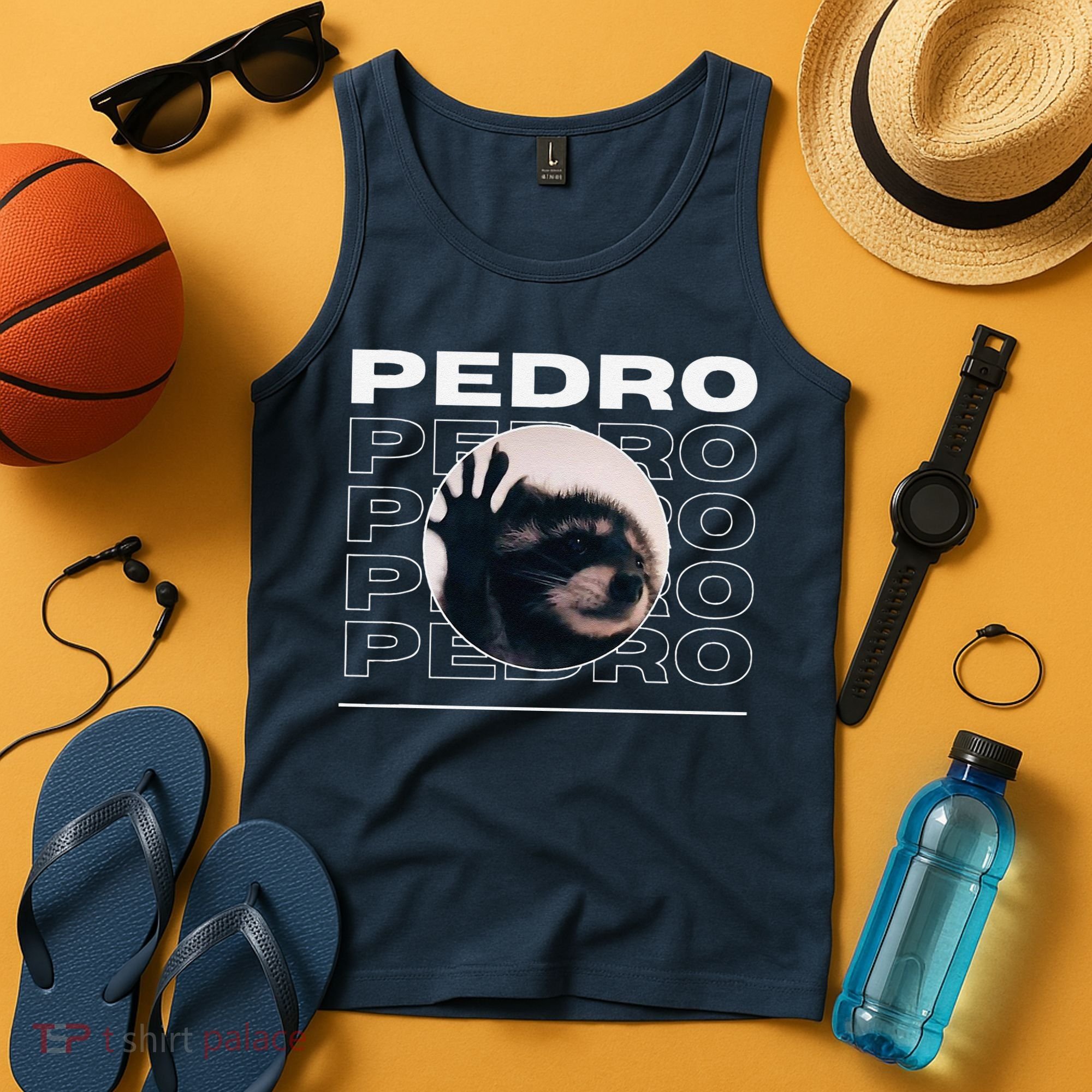 Pedro Funny Raccoon Dancing Meme Tank Top
