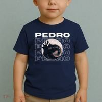 Pedro Funny Raccoon Dancing Meme Toddler T-Shirt thumb 2