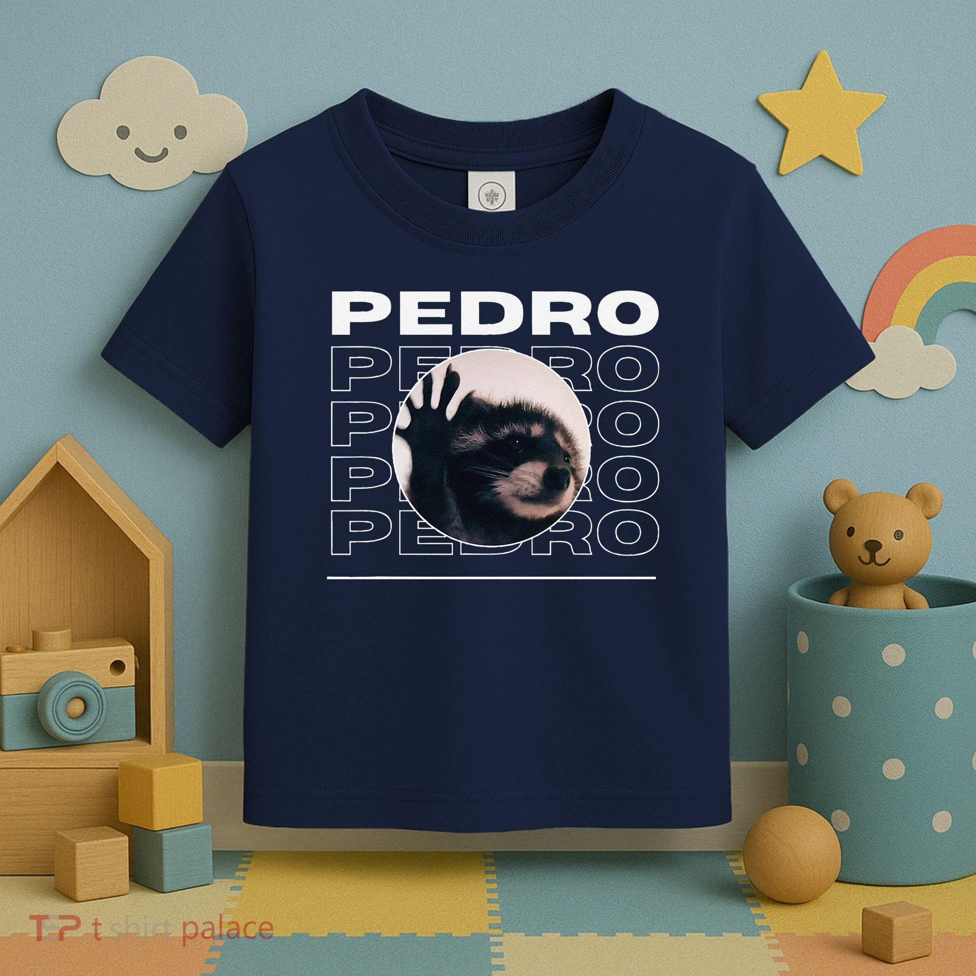 Pedro Funny Raccoon Dancing Meme Toddler T-Shirt