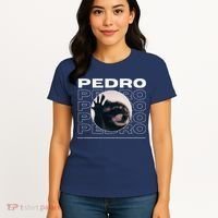 Pedro Funny Raccoon Dancing Meme Women's T-Shirt thumb 4