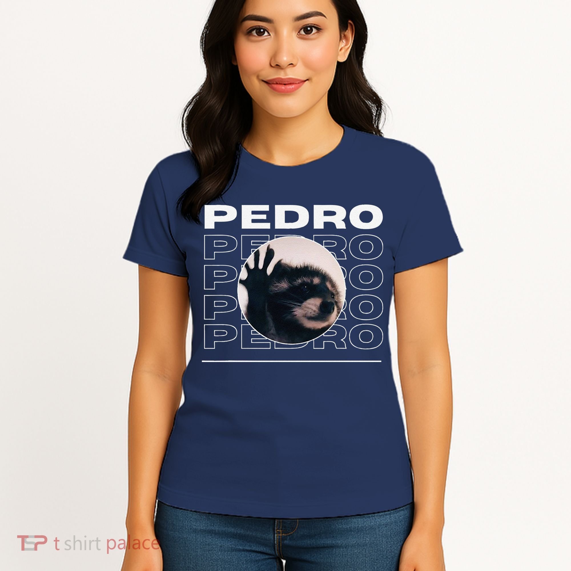 Pedro Funny Raccoon Dancing Meme Women's T-Shirt