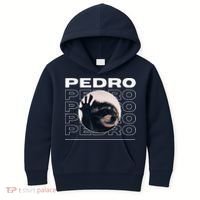 Pedro Funny Raccoon Dancing Meme Kids Hoodie thumb 0
