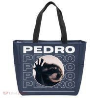 Pedro Funny Raccoon Dancing Meme Tote Bag thumb 0