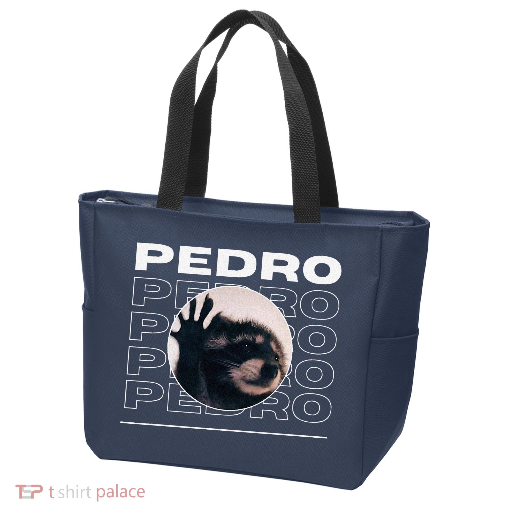 Pedro Funny Raccoon Dancing Meme Tote Bag