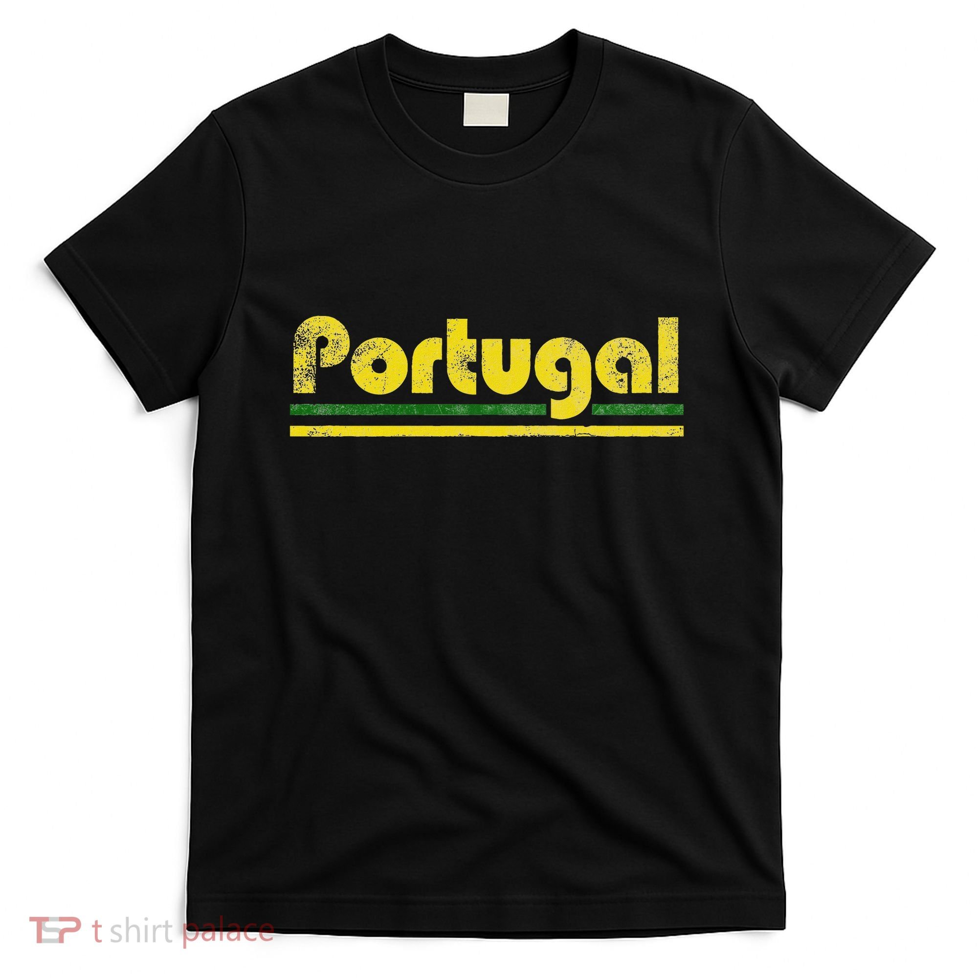 Portugal Fan Retro Vintage Flag T-Shirt