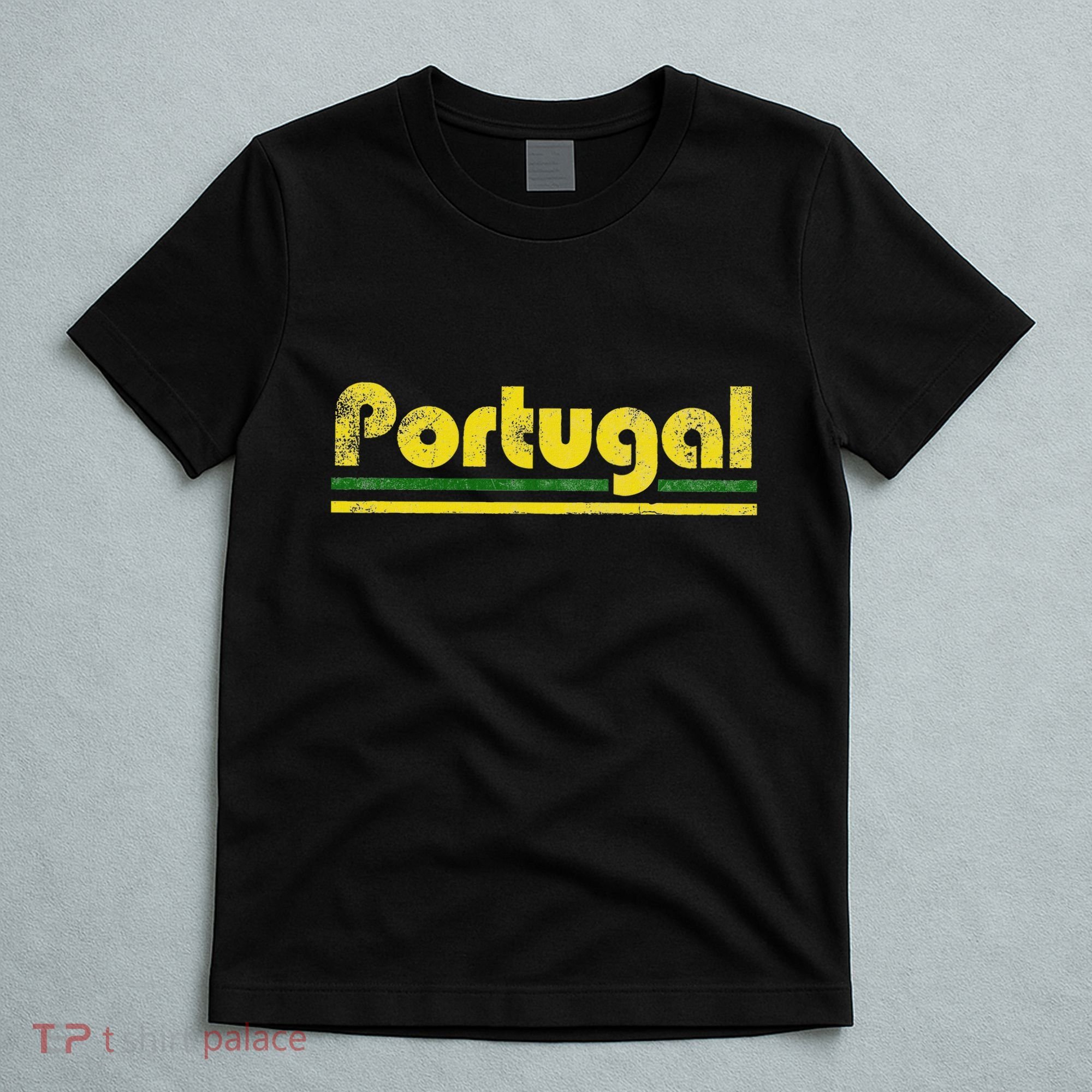 Portugal Fan Retro Vintage Flag T-Shirt