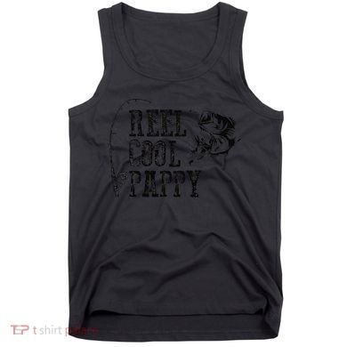 Pappy Fishing Reel Cool Pappy Funny Gift Tank Top