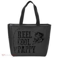 Pappy Fishing Reel Cool Pappy Funny Gift Tote Bag thumb 0