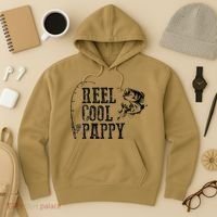 Pappy Fishing Reel Cool Pappy Funny Gift Hoodie thumb 3