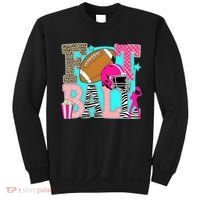 Preppy Football Retro Game Cute Sweatshirt thumb 0