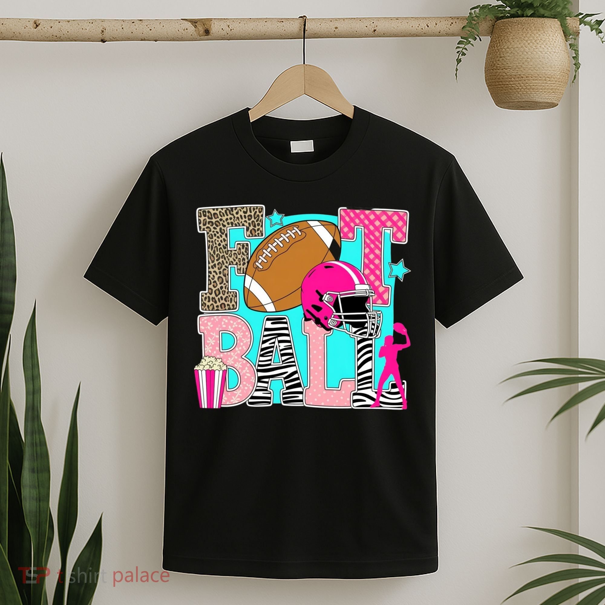 Preppy Football Retro Game Cute T-Shirt