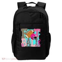 Preppy Football Retro Game Cute Backpack thumb 0