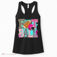 Preppy Football Retro Game Cute Women's Tank Top thumb 0