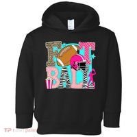 Preppy Football Retro Game Cute Toddler Hoodie thumb 0