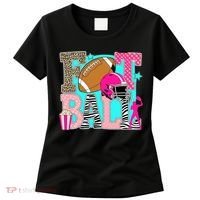 Preppy Football Retro Game Cute Women's T-Shirt thumb 0