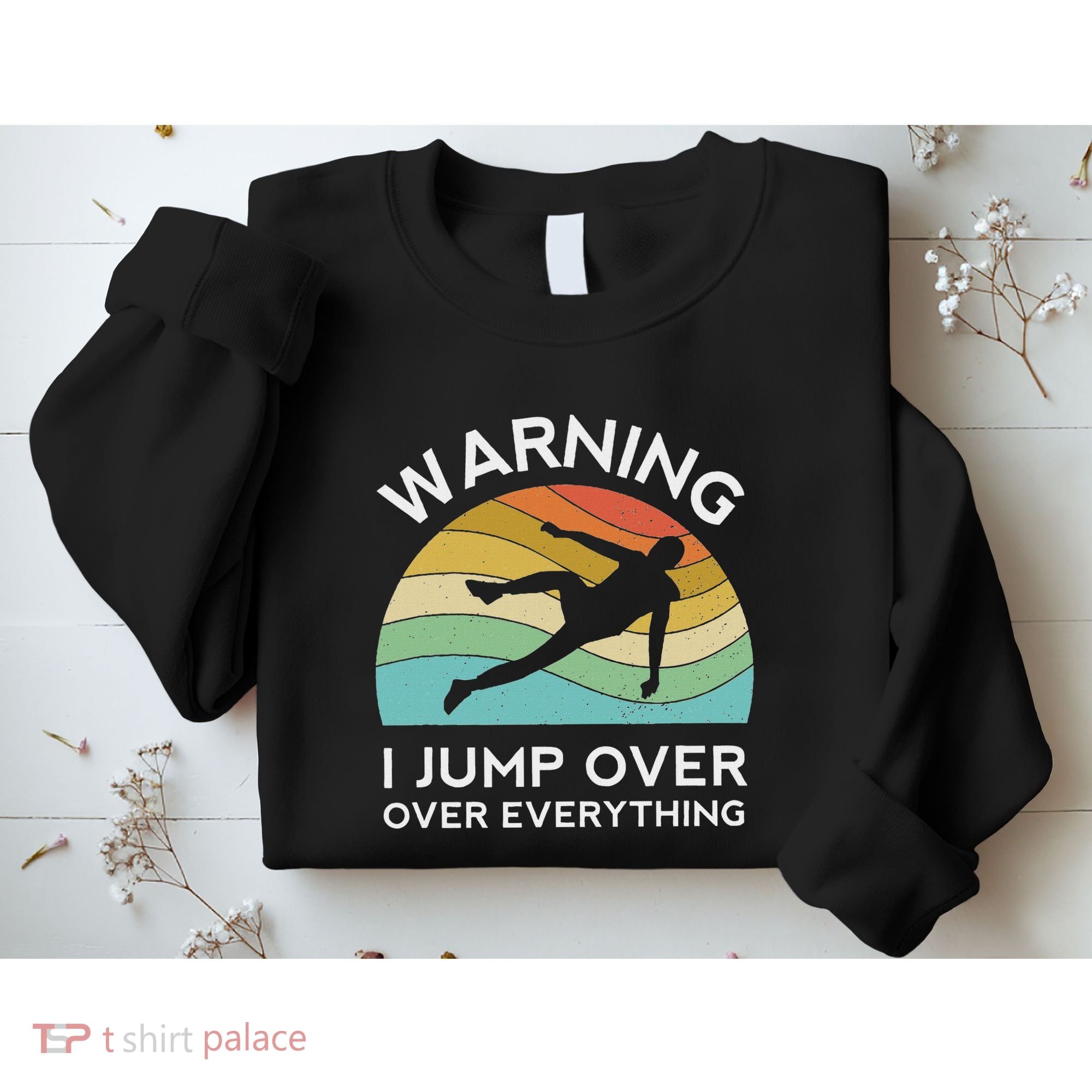 Parkour Free Running Training Traceur Retro Sport Flip Sweatshirt