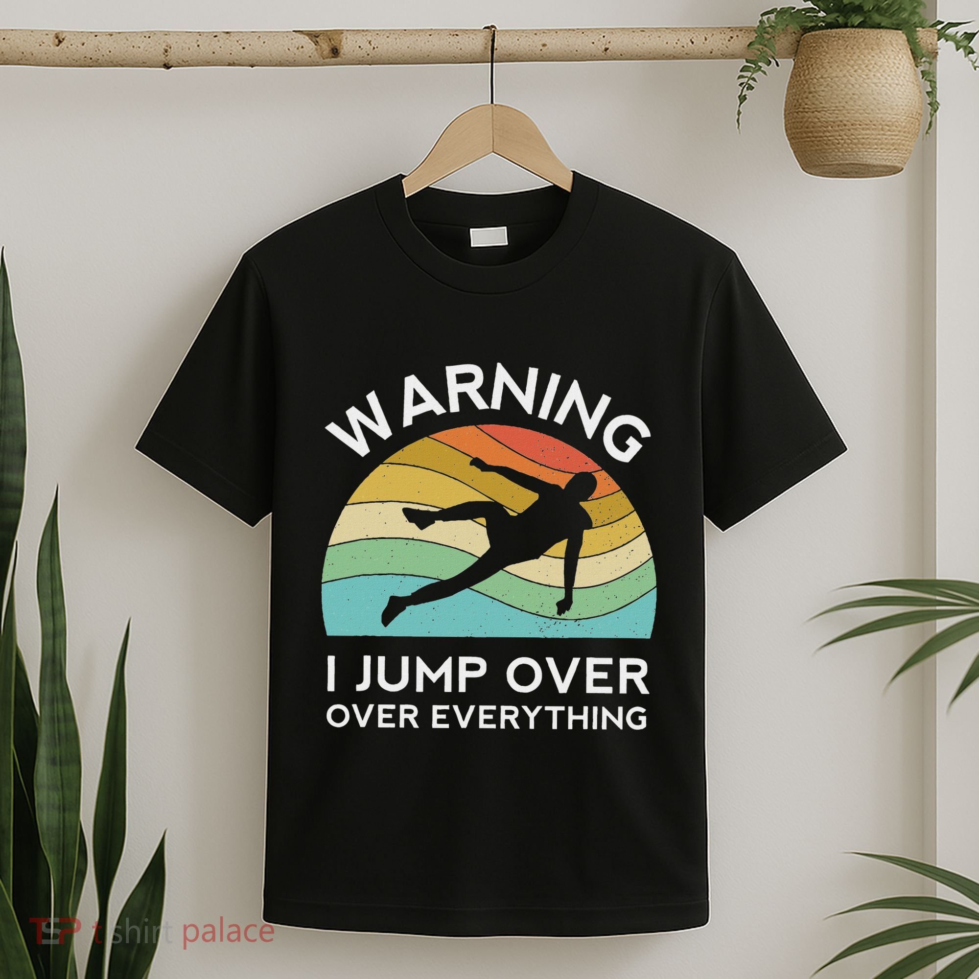 Parkour Free Running Training Traceur Retro Sport Flip T-Shirt