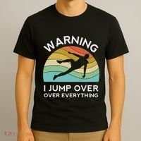 Parkour Free Running Training Traceur Retro Sport Flip T-Shirt thumb 3